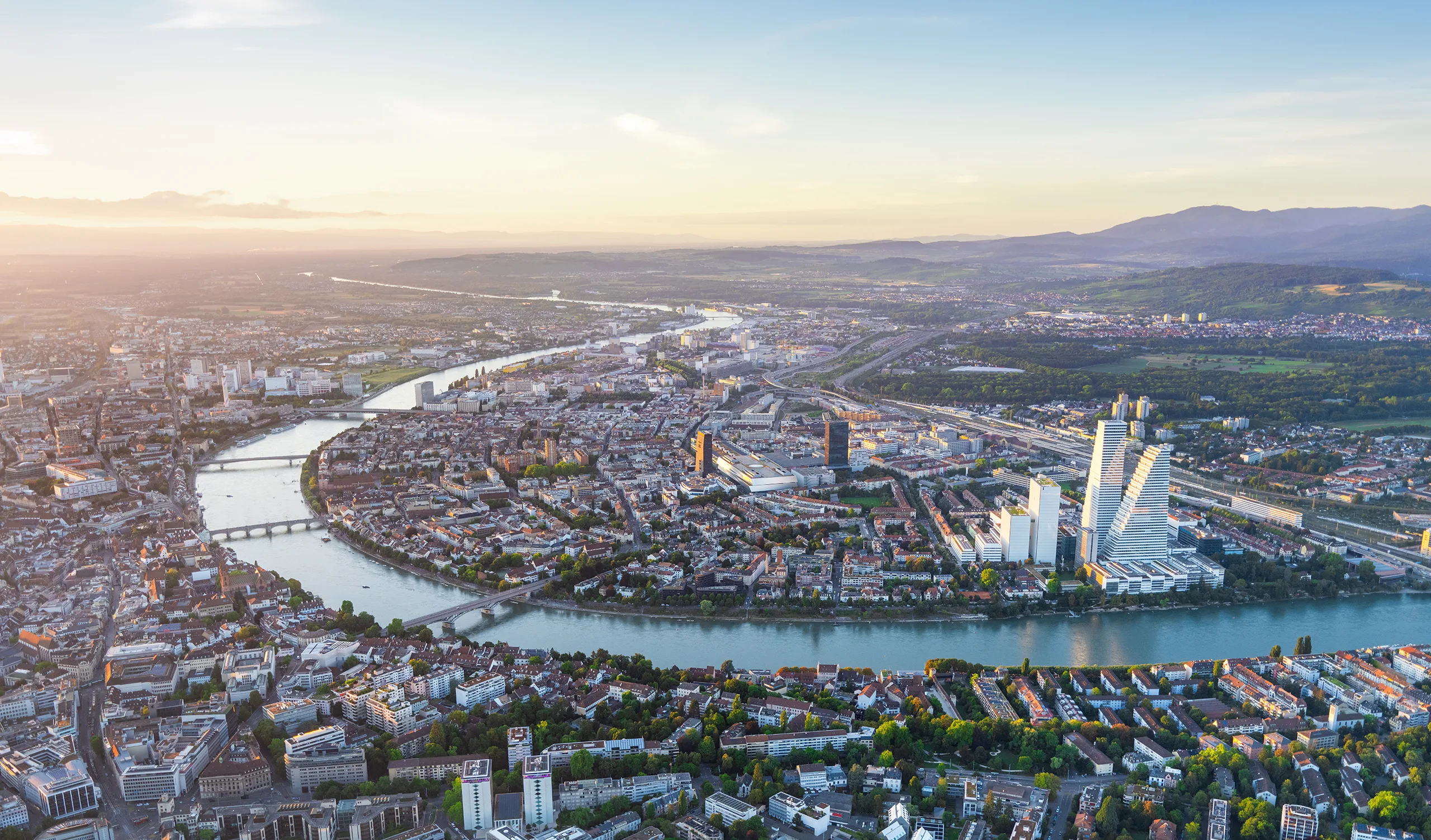 Hero Image Basel Area Life Sciences Supercluster Aerial view
