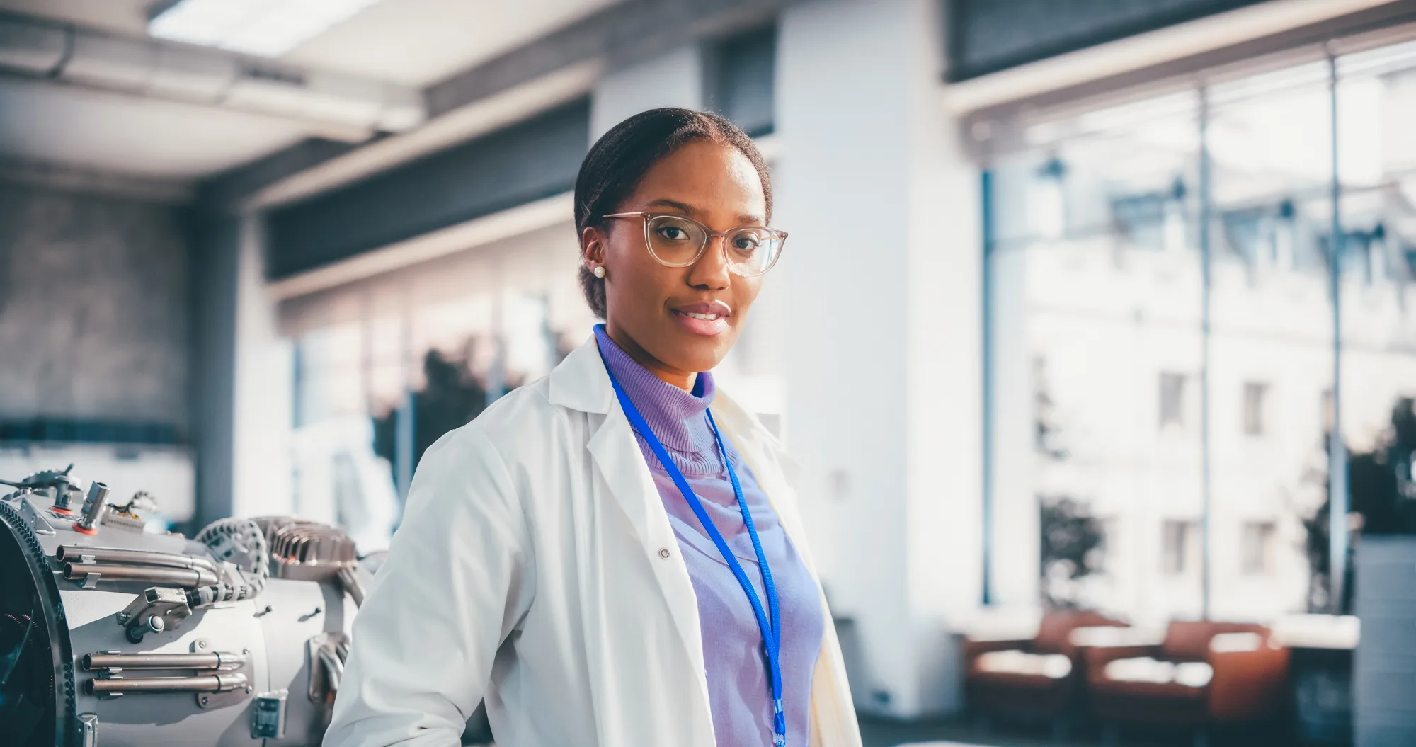 scientist in a lab