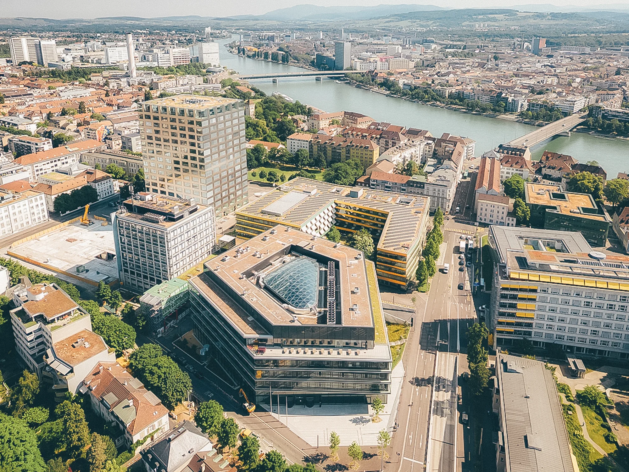 Aerial View, ETH DBSSE building