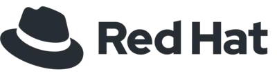 Red hat logo B&W png
