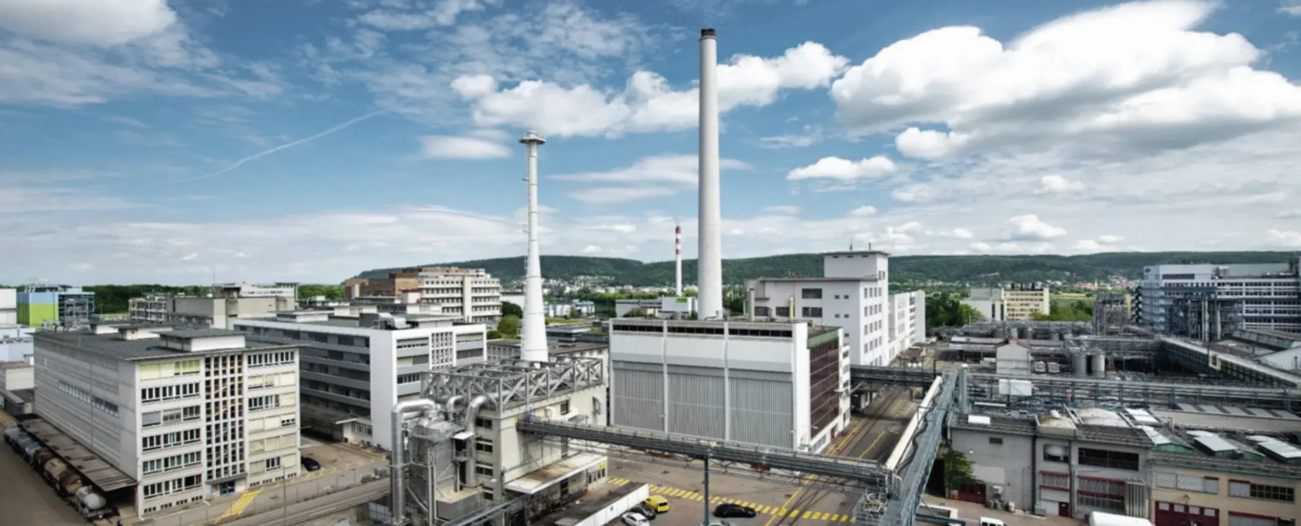 Production plant at Getec Park in Basel-Landschaft