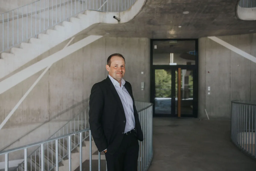 Portrait of Christof Kloepper, CEO, Basel Area Business & innovation